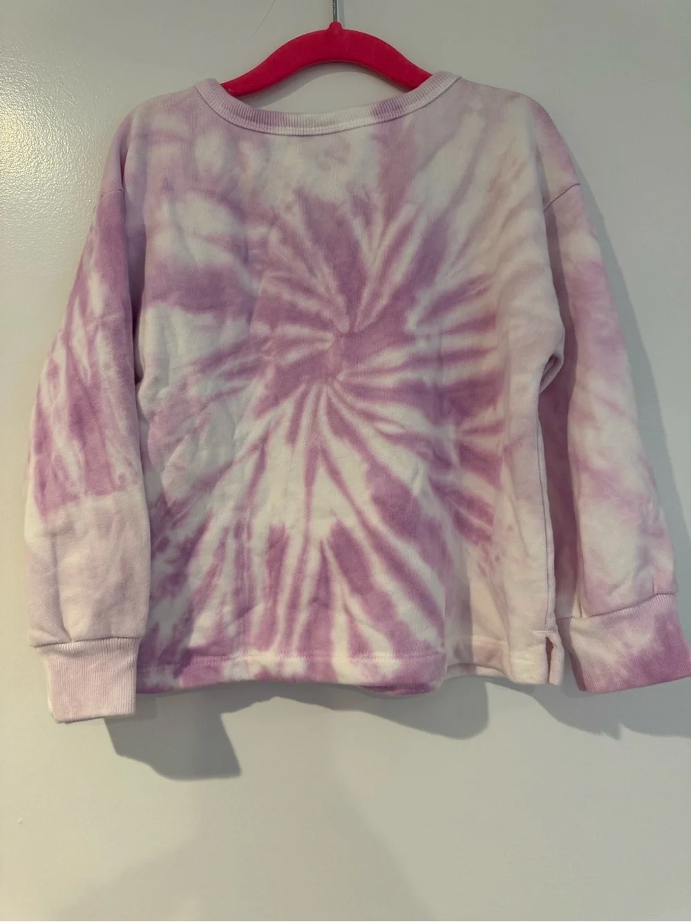 GAP Kids Lavender Tie-Dye Long-Sleeve Tee NWT